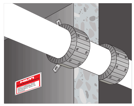 HILTI CP 644 Firestop Collar - FIG