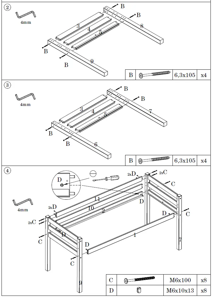 VIPACK-FURNITURE-PIHSZG-14-NR371-V6-Children-Bed-fig 4