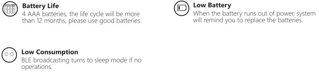 omconnect K12 Smart Key Fob - Battery