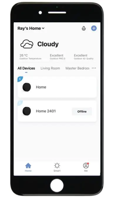 omconnect K12 Smart Key Fob - Device added