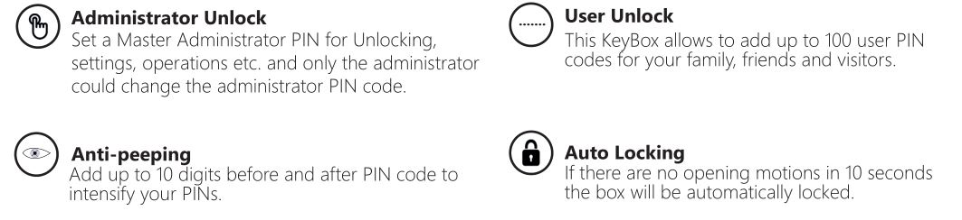 omconnect K12 Smart Key Fob - Lock&Unlock