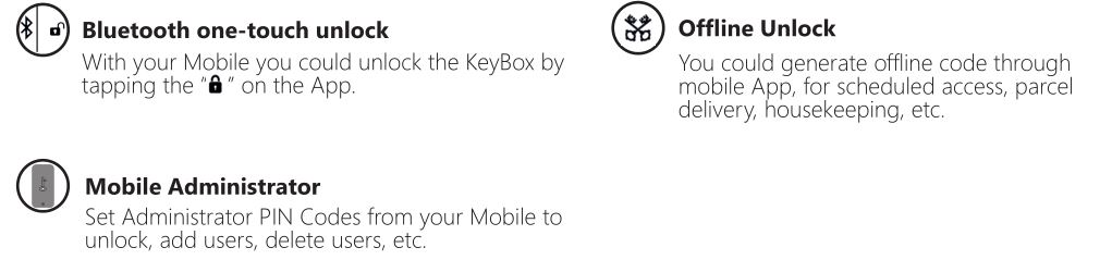 omconnect K12 Smart Key Fob - Mobile Control