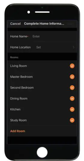 omconnect K12 Smart Key Fob - Owner need to complete the Home information