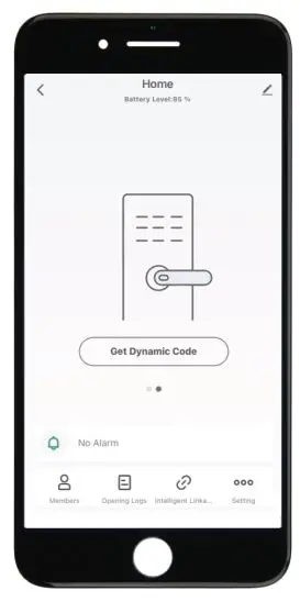 omconnect K12 Smart Key Fob - Tap “Get dynamic code” to get a code.