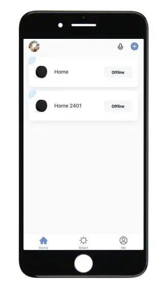 omconnect K12 Smart Key Fob - You will see all devices and rooms on the home page.