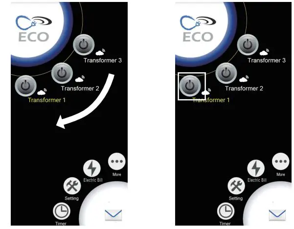dewenwils HOSL03B WiFi Low Voltage Transformer Instruction Manual - Selecting Which Device to Control