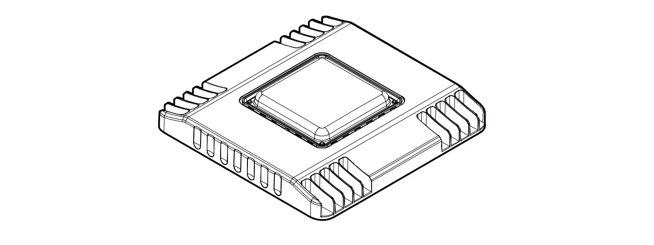 Euri Lighting Ecs-150w1050 Led Square Canopy Light Installation Guide