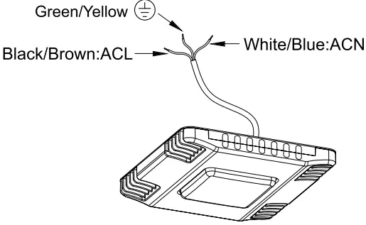 Euri Lighting ECS-150W1050 LED Square Canopy Light-FIG2