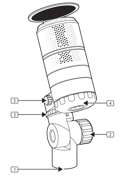 TC HELICON GoXLR MIC, GoXLR MIC-WH Dynamic Broadcast Microphone with Integrated Pop Filter - fig1