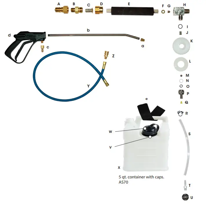 HYDRO-FORCE AS08 Injection Sprayer - Fig