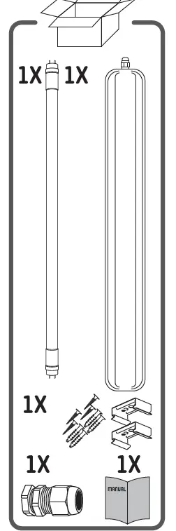 123led nl LDR08646 Wall Luminaire 1