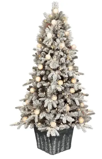 GE Lighting GE 5-ft-Candlewood-Pine-Pre-lit-Traditional-Flocked-Artificial-Tree-PRODUCT-IMG