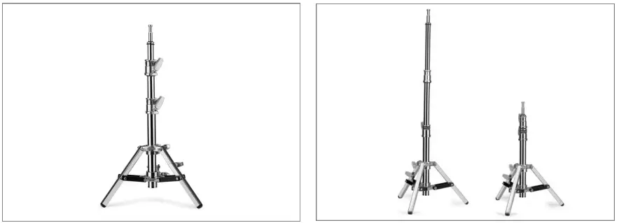 PROAIM TP LNJB 01 Low Ninja Baby 5 8 icnh Double Riser Stand - fig 6