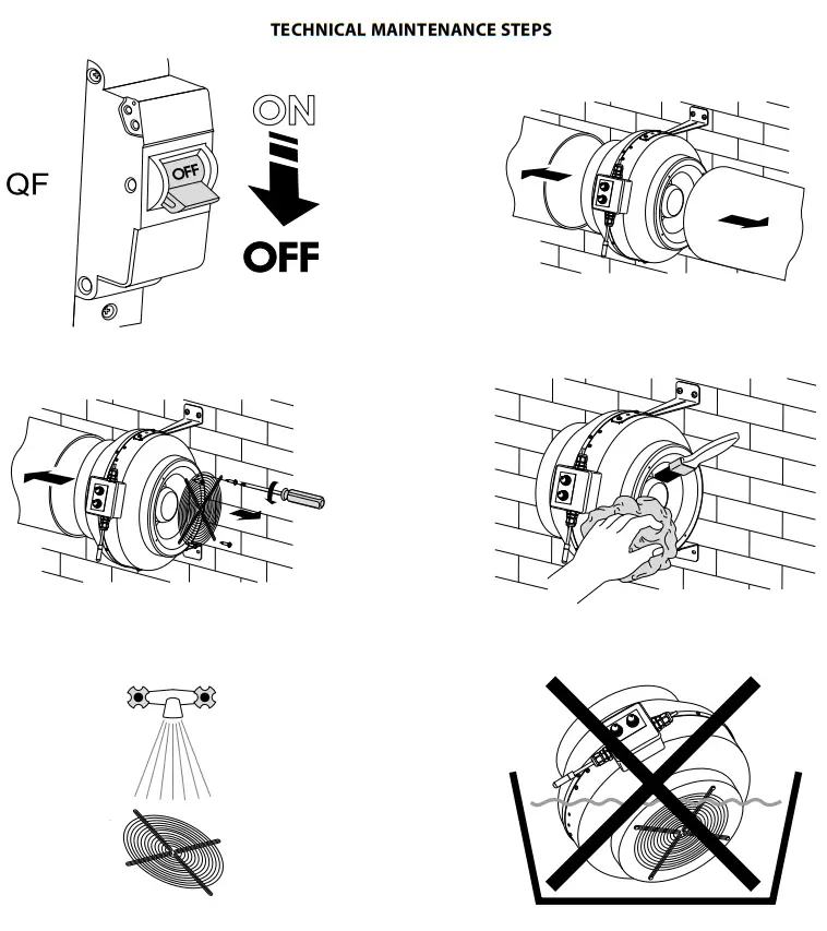BLAUPUNKT Centro-M EC Centrifugal Inline Fan - Fig 10