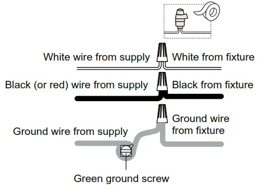 QUOIZEL QP5600MBK Bankston 4 Light Matte Black Standard Pendant - INSTALLATION 13