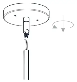 QUOIZEL QP5600MBK Bankston 4 Light Matte Black Standard Pendant - INSTALLATION 4