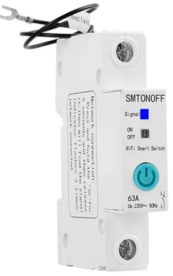 HAM Systems DIN Rail Wi-Fi Switch