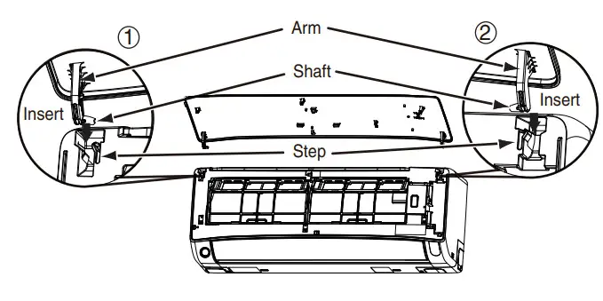 HITACHI RAK-DJ25PCAT Split Type Air Conditioner - Attaching