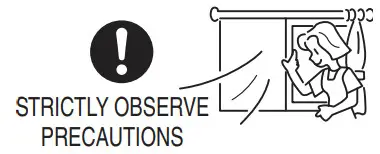 HITACHI RAK-DJ25PCAT Split Type Air Conditioner - STRICTLY OBSERVE