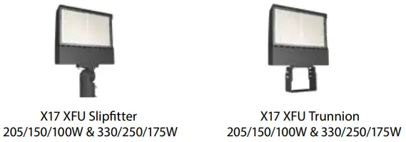 RAB X17 XFU 3 Way Field Adjustable Floodlight - Figure 12