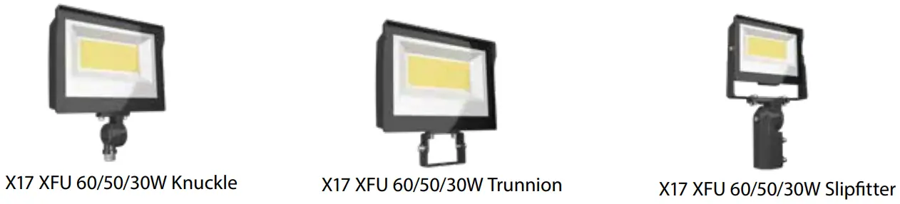 RAB X17 XFU 3 Way Field Adjustable Floodlight - Figure 3