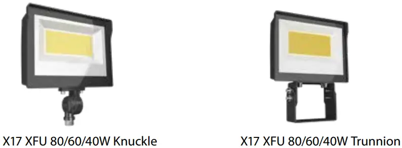 RAB X17 XFU 3 Way Field Adjustable Floodlight - Figure 8