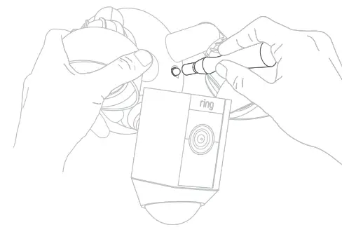 Mount the light fixture