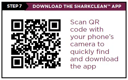DOWNLOAD THE SHARKCLEAN™ APP