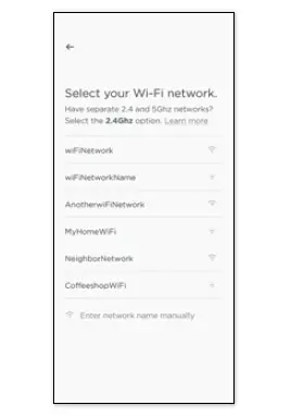 Connect To Home Wi-Fi