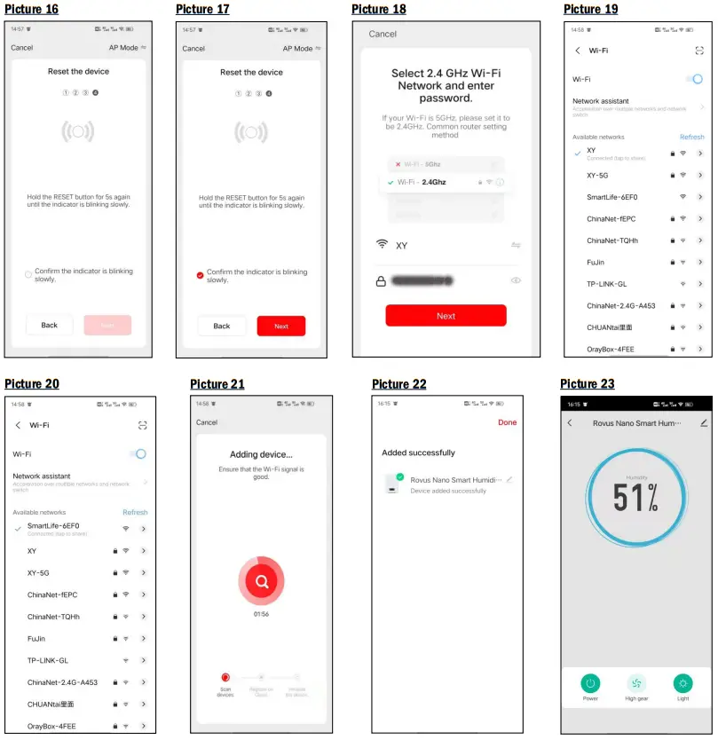 ROVUS MI H21 1027 Nano Smart Humidifier - Figure 4