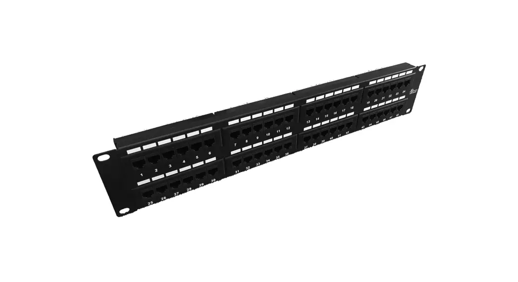 Manhattan 720816 Cat6 Rackmount Patch Panel Instructions