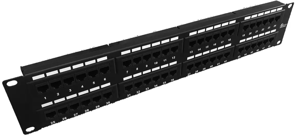 manhattan 720816 Cat6 Rackmount Patch Panel