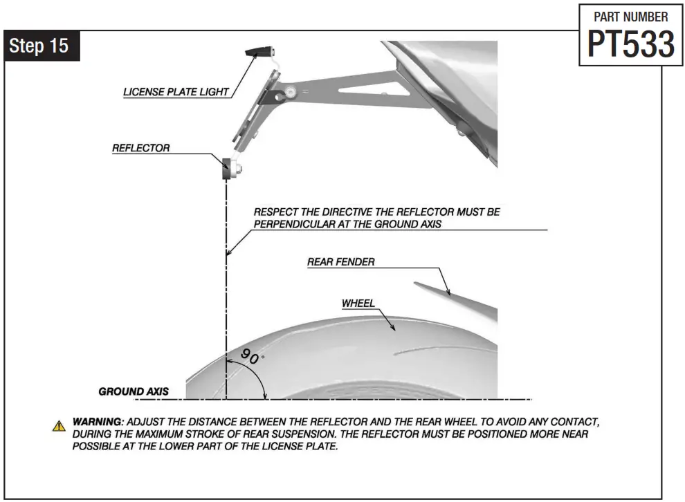 rizoma PT533 License Plate Support - Figure 18
