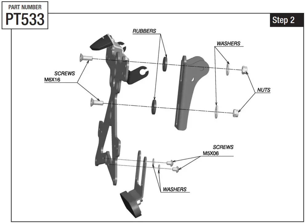 rizoma PT533 License Plate Support - Figure 5