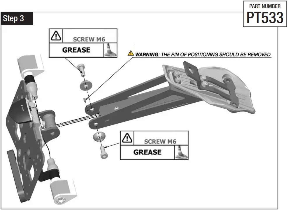 rizoma PT533 License Plate Support - Figure 6