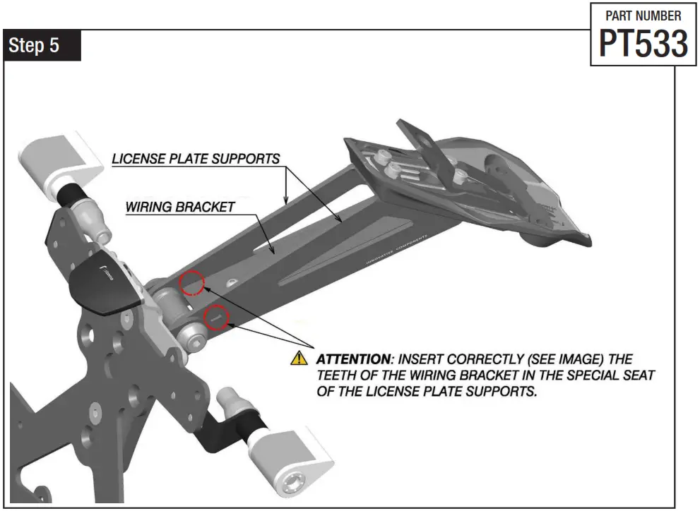 rizoma PT533 License Plate Support - Figure 8