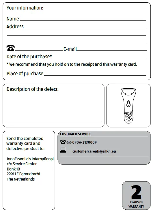 Silk n MY-208 Ladyshave 2