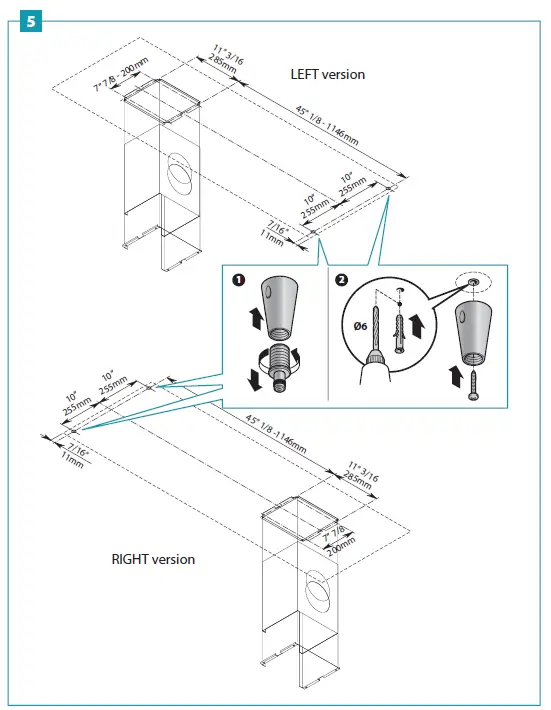 Falmec-FDLUM70I5SS2R-70-Inch-Island-Mount-Convertible-Hood-09