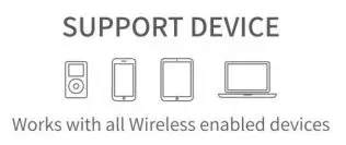 Bugani M83 IPX5 Waterproof Wireless Speaker - Supported Device