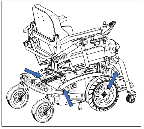 VERMEIREN Timix SU Wheelchair - 9