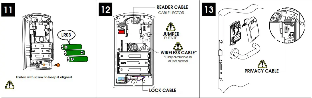 SALTO AE i 1 Series AELEMENT Euro Lock - Product Overview 12