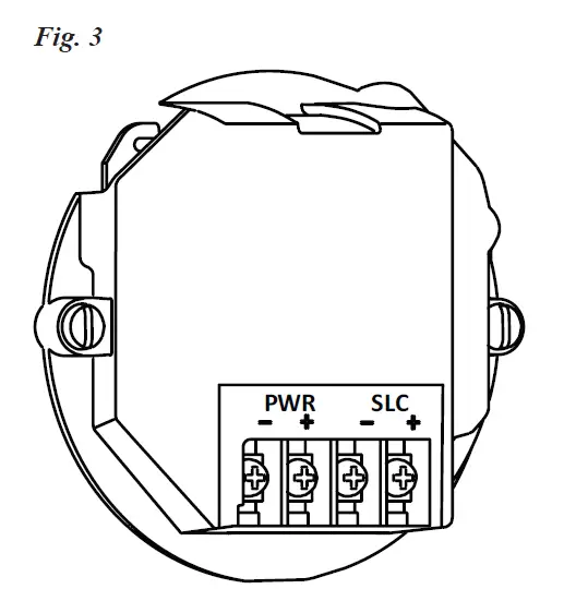 POTTER PAD100-LFSB Addressable Low Frequency Sounder Base 3