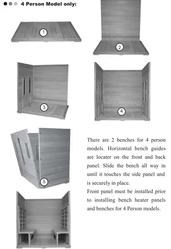 Heatwave Sauna - The New Generation Sauna - 4 Person Model