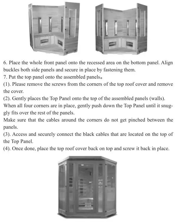 Heatwave Sauna - The New Generation Sauna - Corner Model 3