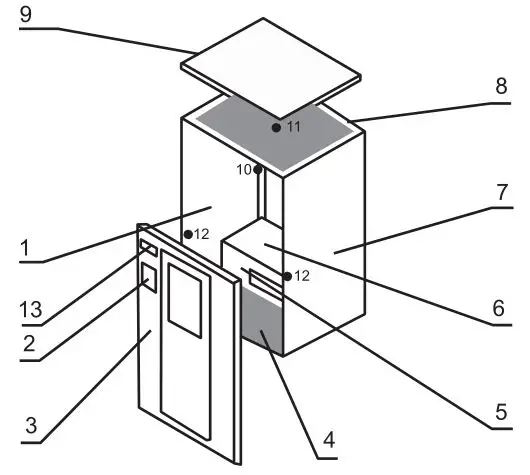 Heatwave Sauna - The New Generation Sauna - Parts List