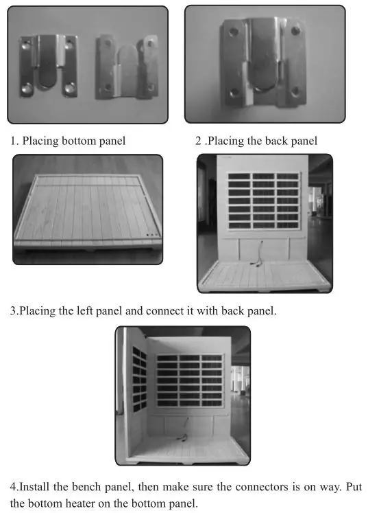 Heatwave Sauna - The New Generation Sauna - install the inner buckles sauna 1
