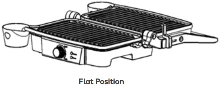 kogan KACPTGRILLA Compact Grill and Sandwich Press --- Position