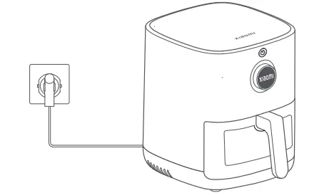 xiaomi Smart Air Fryer Pro 4L - program 1