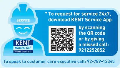 KENT Ace 7 Litres RO+UV+UF Water Purifier - Warranty Card 2