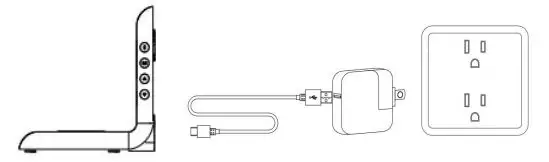 Dongguan Green Power One GW35 2 in 1 Clock with Wireless Charger - wireless charging can charge for the mobile phones
